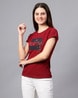 Buy Maroon Tshirts for Women by Cantabil Online | Ajio.com
