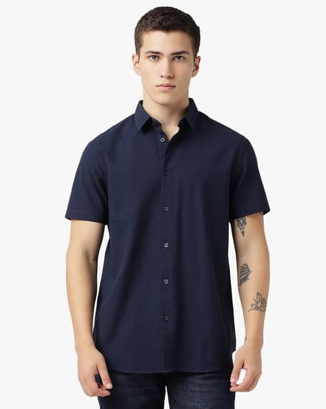Buy Navy Blazer Shirts for Men by ARMANI EXCHANGE Online
