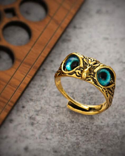 Men Stone-Studded Band Ring