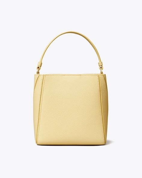 Mcgraw Small Bag/トリーバーチ/イエロー/ミニバック Small McGraw Bucket Bag: Women's Designer Crossbody Bags