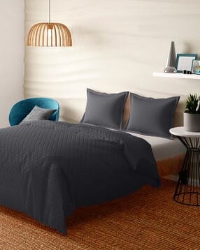 portico 152 TC Double Size Bedcover with 2 Pillow Covers-picture-18