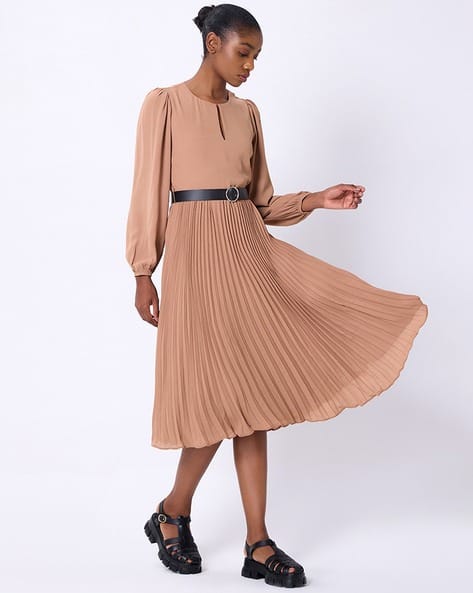 andmary Betty flare mini dress beige（ANDMARY［アンドマリー