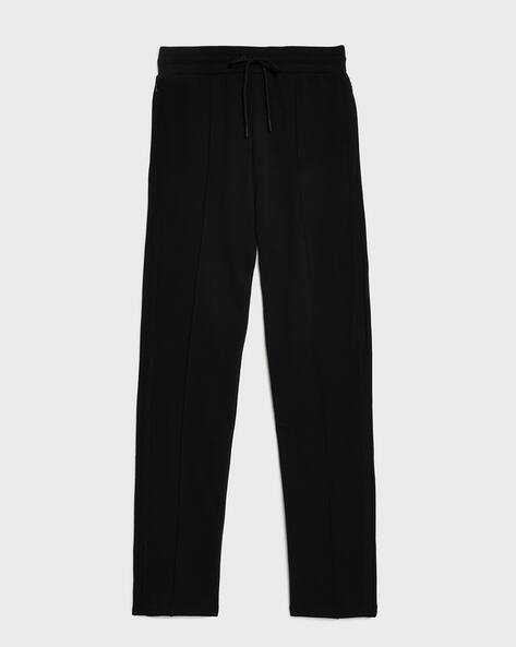 Buy Black Track Pants for Women by Marks \u0026 Spencer Online | Ajio.com