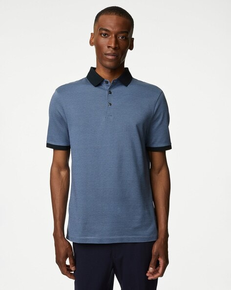 Buy Navy Blue Tshirts for Men by Marks Spencer Online Ajio