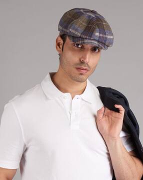the tie hub Men Checked Flat Cap-picture-44