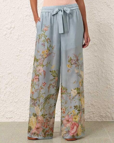 Waverly Silk Relaxed Fit Pants
