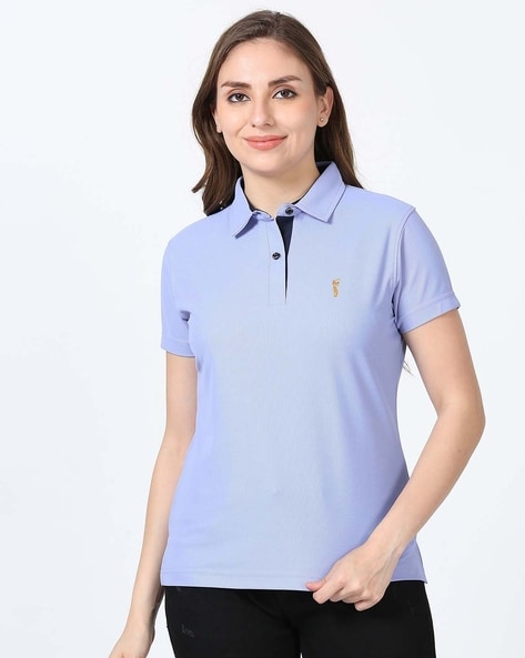 Light purple polo t shirt hotsell