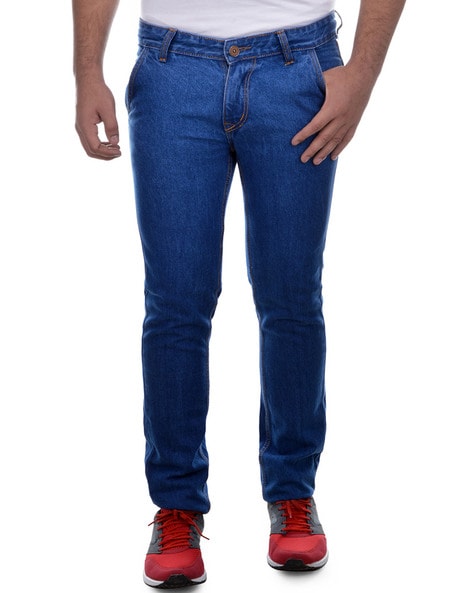 Men High-Rise Slim Fit Jeans