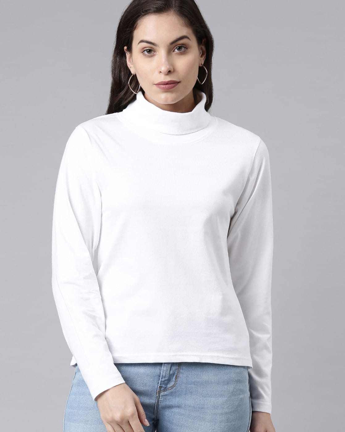 Buy White Tshirts for Women by Kryptic Online