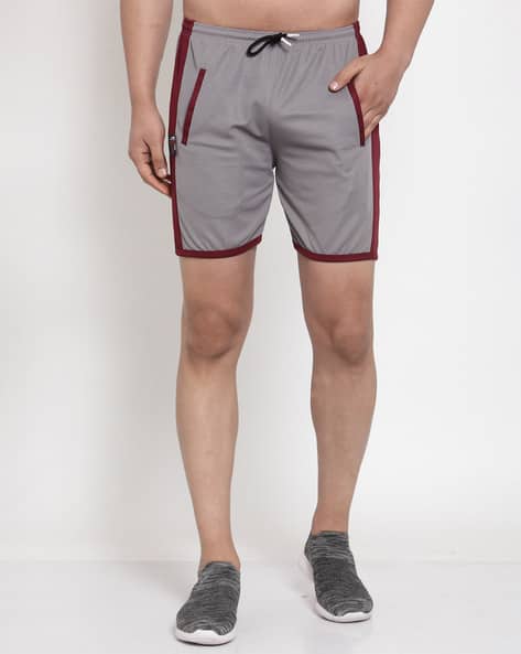 KLOTTHE Men Shorts with Elasticated Drawstring Waistband