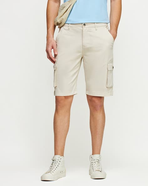 Men Regular Fit Cargo Shorts