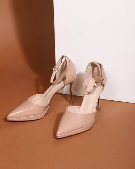 Truffle Collection Durchsichtige Schuhe Pumps Zweiteilige Pumps