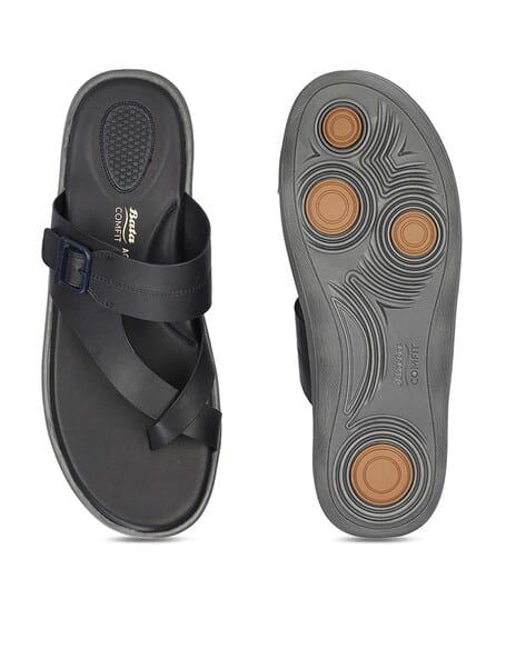 Buy Navy Blue Sandals for Men by Bata Online