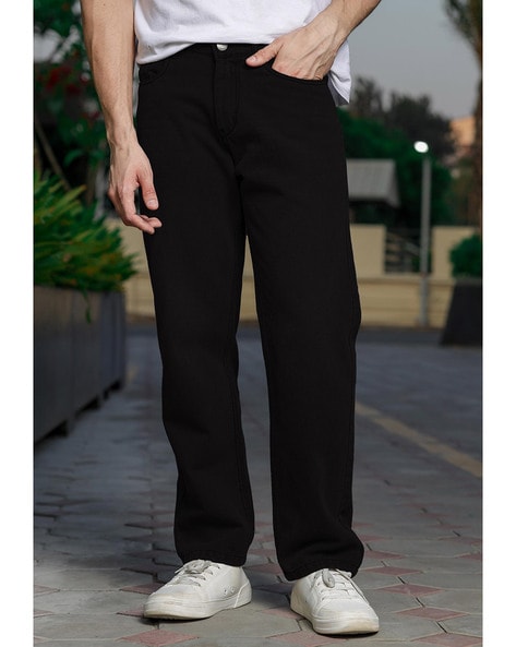 Men Mid-Rise Relaxed Jeans