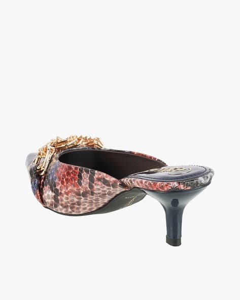 Buy Blue Heeled Sandals for Women by CATWALK Online