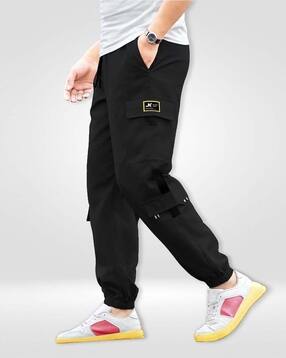 jump cuts Track Pants with Elasticated Waistband-picture-17