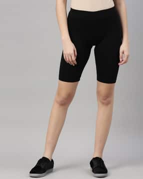 kryptic Women High-Rise Shorts with Elasticated Waist-picture-34