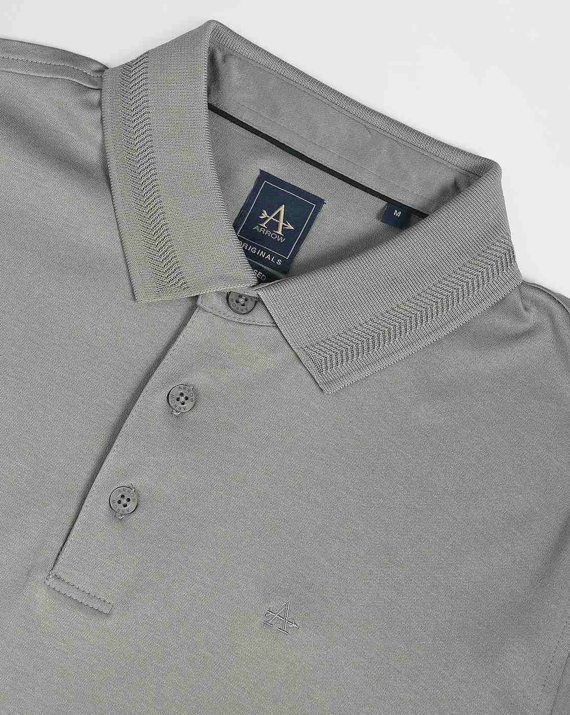 Men Regular Fit Mercerized Cotton Polo T-Shirt