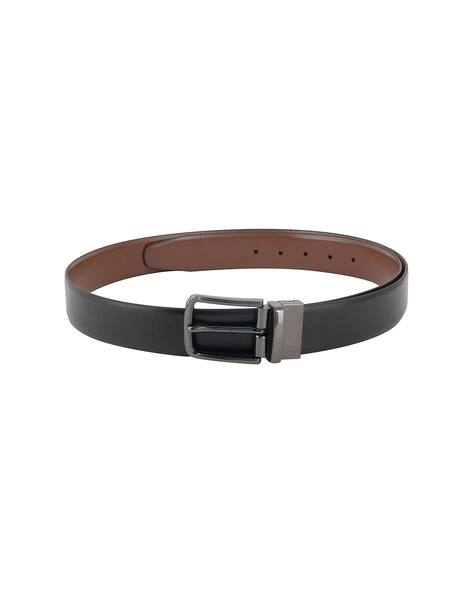 Men Genuine Leather Reversible Belt