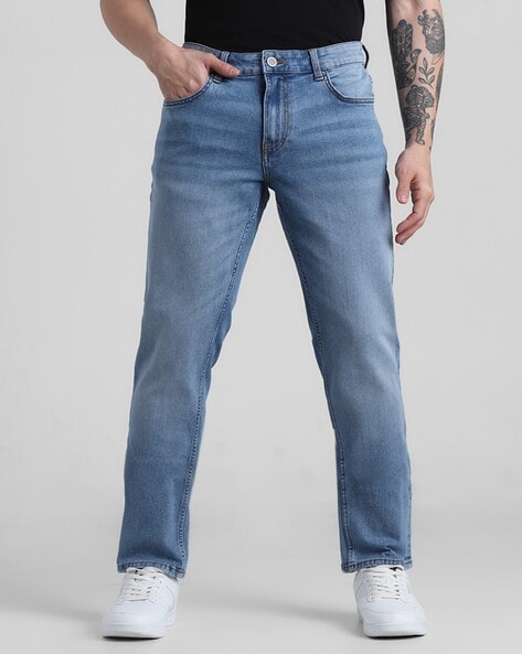 Men Jeans with 5-Pocket Styling