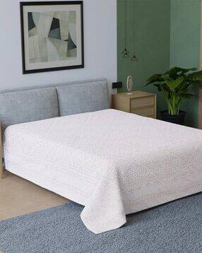 peepul tree 280 GSM Floral Print King-Size Bedsheet with Pillow Covers-picture-52