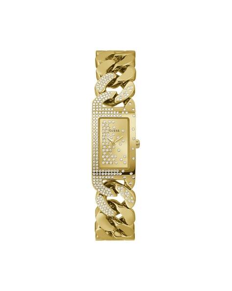 GUESS Analogue Watch with Link Chain Strap-GW0298L2