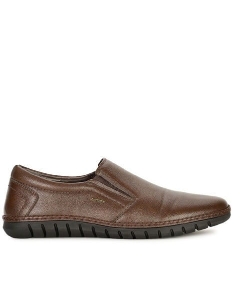 Bata Men Round-Toe Slip-On Mocassins