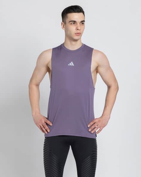 Mens Sportswear Gym Clothes Adidas Gym Vest Mens Buy Purple