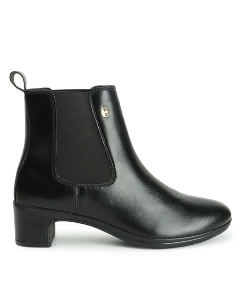 Elle Women Ankle-Length Slip-On Boots