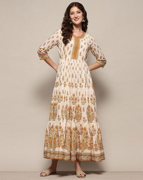 Buy Beige Dresses Gowns for Women by Biba Online Ajio