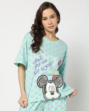 yousta Women All-Over Print Relaxed Fit Cotton Round-Neck T-Shirt-picture-22