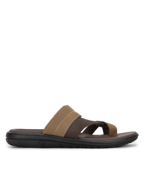 Men Toe-Ring Slip-On Sandals