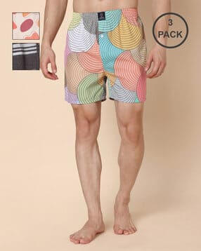 urban scottish Pack of 3 Men Printed Boxers-picture-12