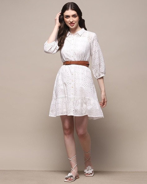 Buy White Dresses for Women by Biba Online Ajio