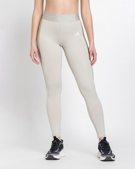 Buy Beige Leggings for Women by ADIDAS Online Ajio