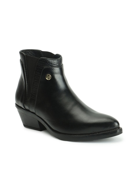 Elle Women Ankle-Length Slip-On Boots