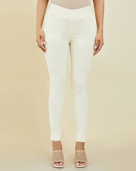 Women Pants with Elasticated Waist Price in India