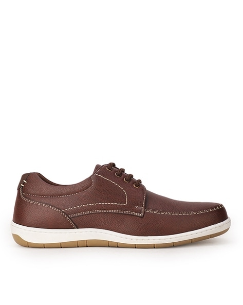 Men Round-Toe Lace-Up Shoes