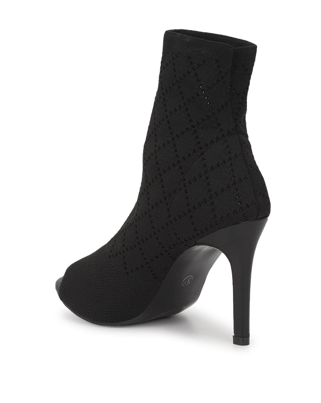 Buy Black Heeled Sandals for Women by Truffle collection Online