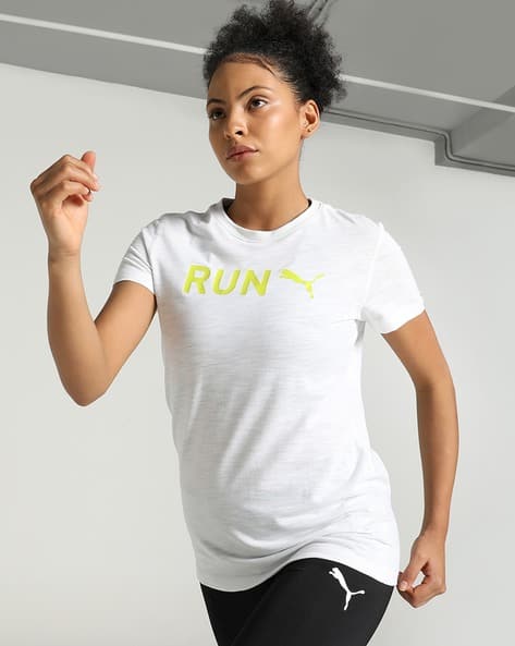 Buy White Tshirts for Women by Puma Online | Ajio.com