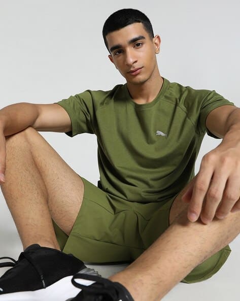 Puma Run Evolve Triblend Men Running T-Shirt