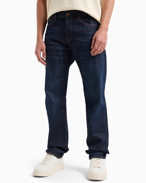 J16 Straight Fit Digital Desert 5-Pocket Jeans
