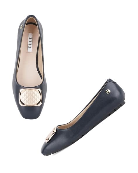 Buy Navy Blue Flat Shoes for Women by ELLE Online