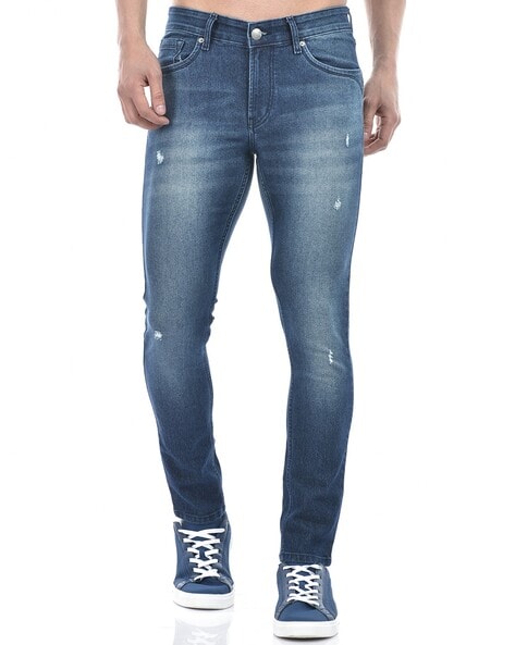 Numero Uno Solid Skinny Jeans