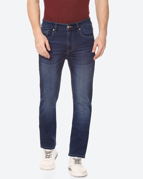 Buy Dark Blue Jeans for Men by NUMERO UNO Online Ajio