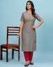 Buy Grey Kurta Suit Sets for Women by Dizon Online | Ajio.com