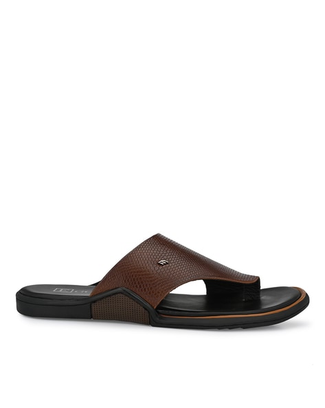 Egoss Men Slip-On Round-Toe Sandals