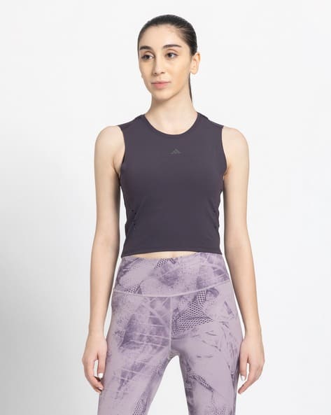 ADIDAS HIIT Crop Heat.Rdy Tank Top