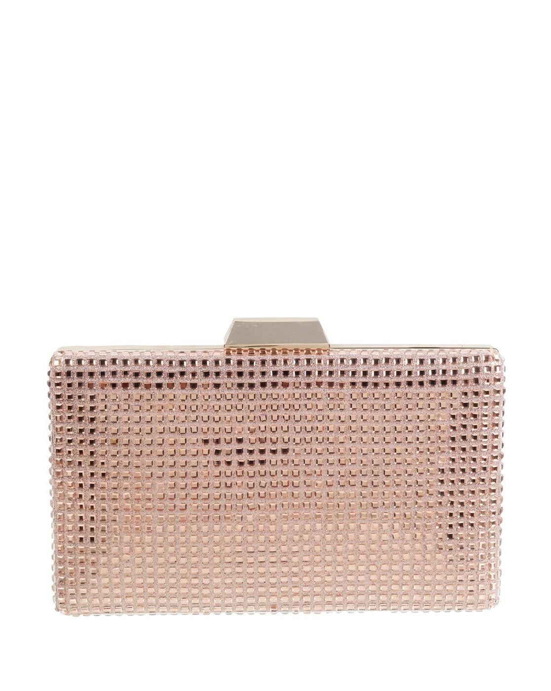 Buy Rose Gold Clutches Wristlets for Women by Metro Online Ajio