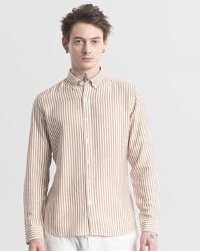 snitch Men Slim Fit Button-Down-Collar Shirt-picture-40